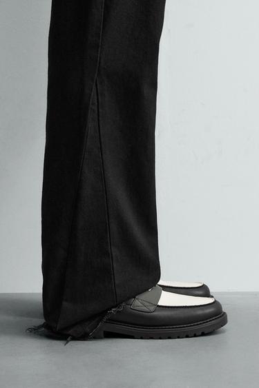 موكاسين بقناع - أخضر الخاص بـ Zara - صورة 0