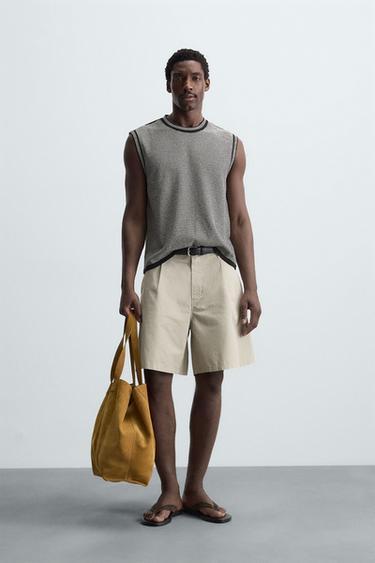 ТРИКОТАЖНЫЙ ТОП RELAXED FIT — B от Zara — изображение 0
