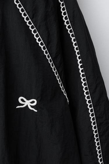 ULTRALIGHT CONTRAST RAINCOAT - Black by Zara - Image 3