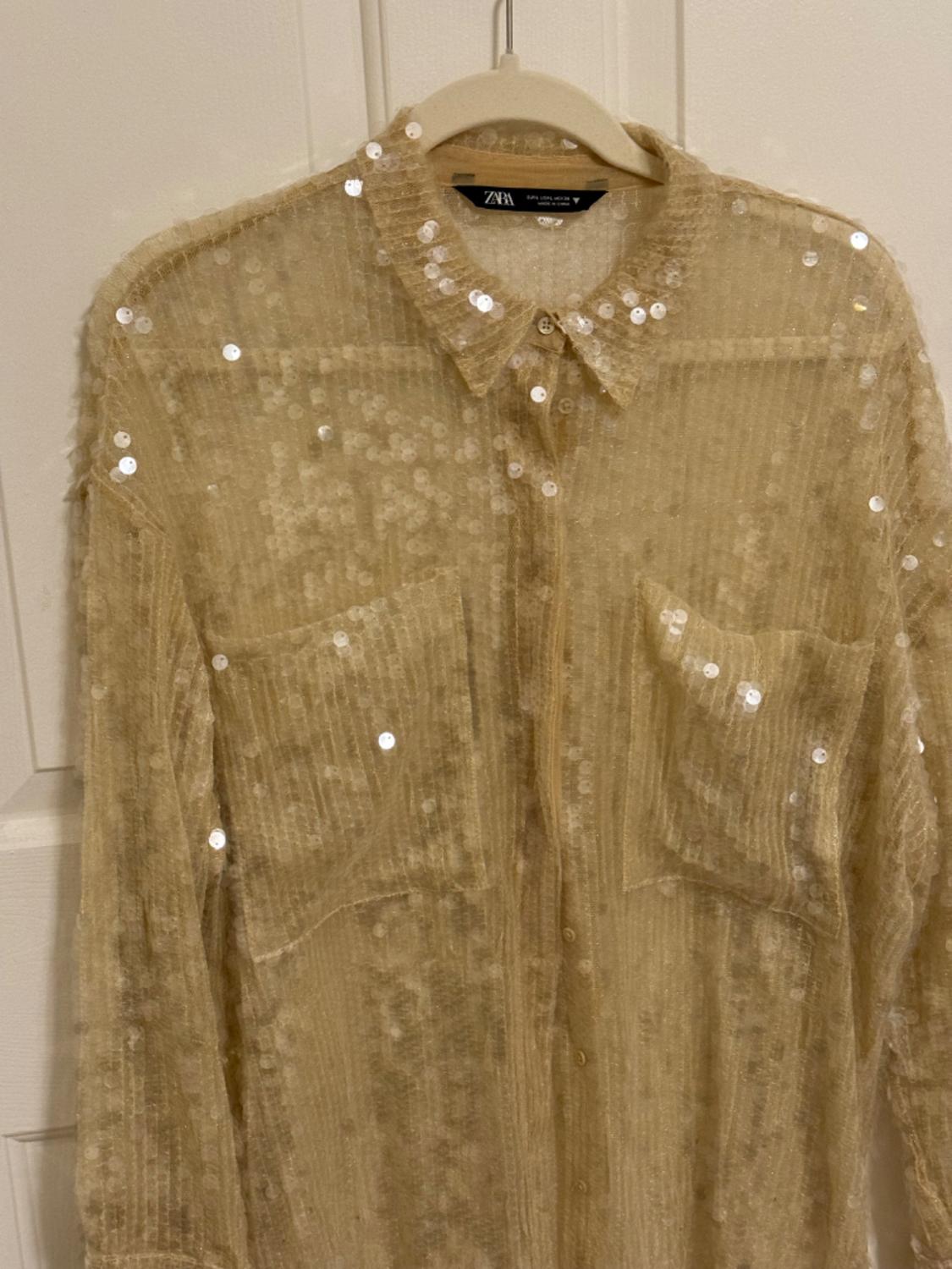CAMISA OVERSIZE LENTEJUELA - Image 2
