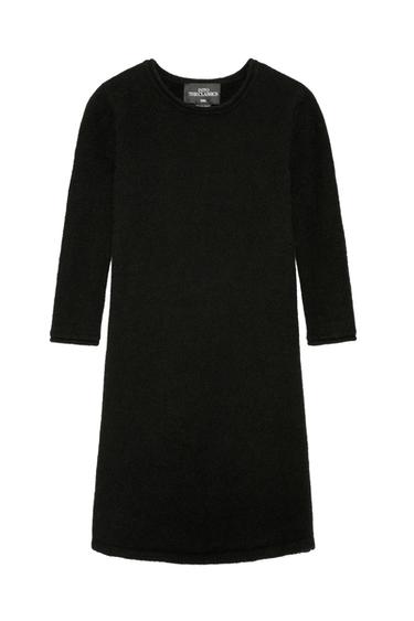 ALPACA WOOL BLEND MINI KNIT DRESS - LIMITED EDITION
