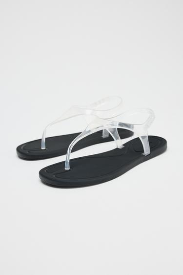 SANDALES BRIDES VINYLE - Multicolore de Zara - Image 2