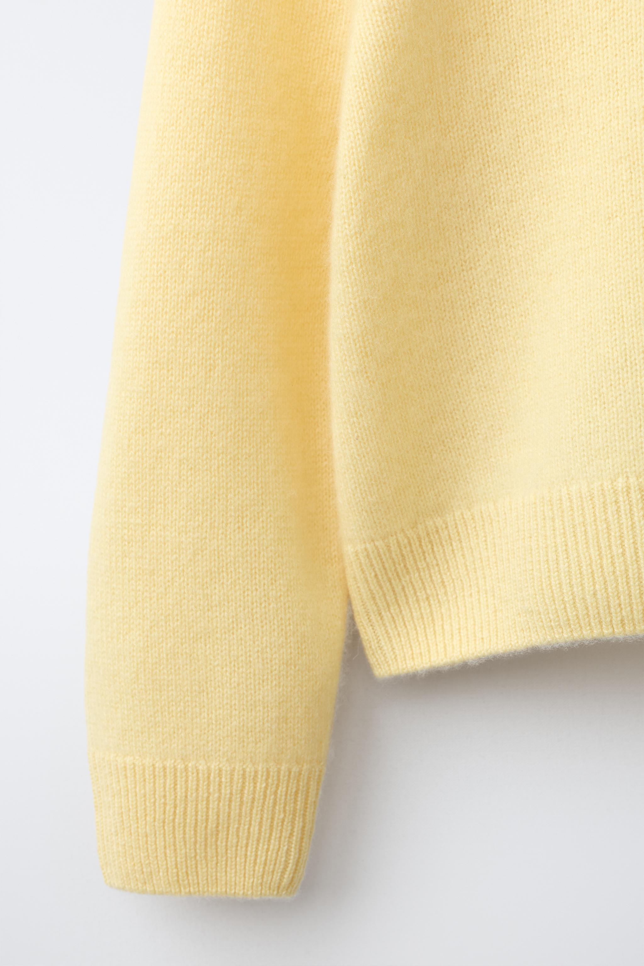 Детские свитеры Zara 100% CASHMERE KNIT JUMPER — фото 5