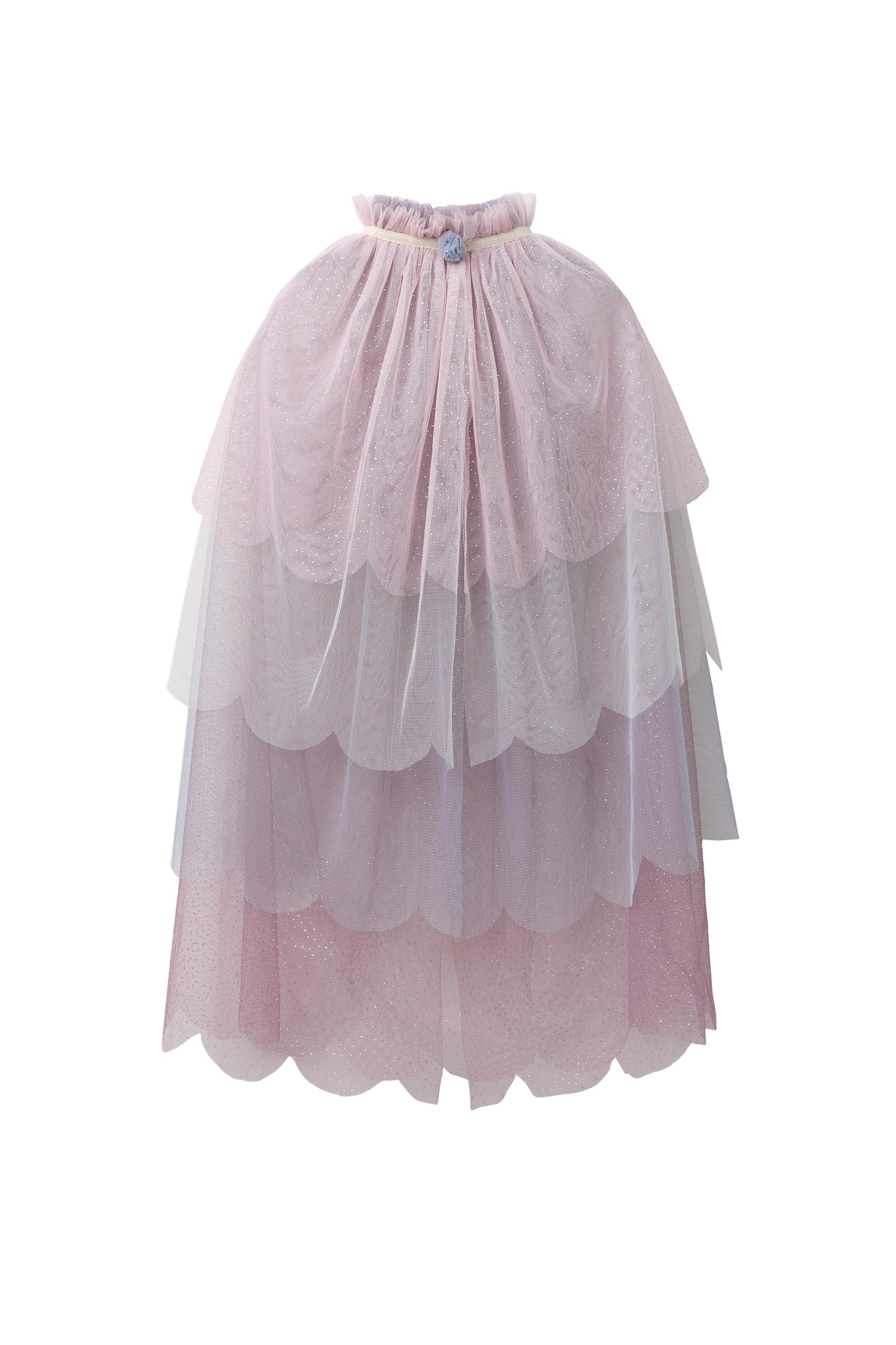 BUTTERFLY FAIRY COSTUME SPARKLY TULLE CAPE - Pink | ZARA United States