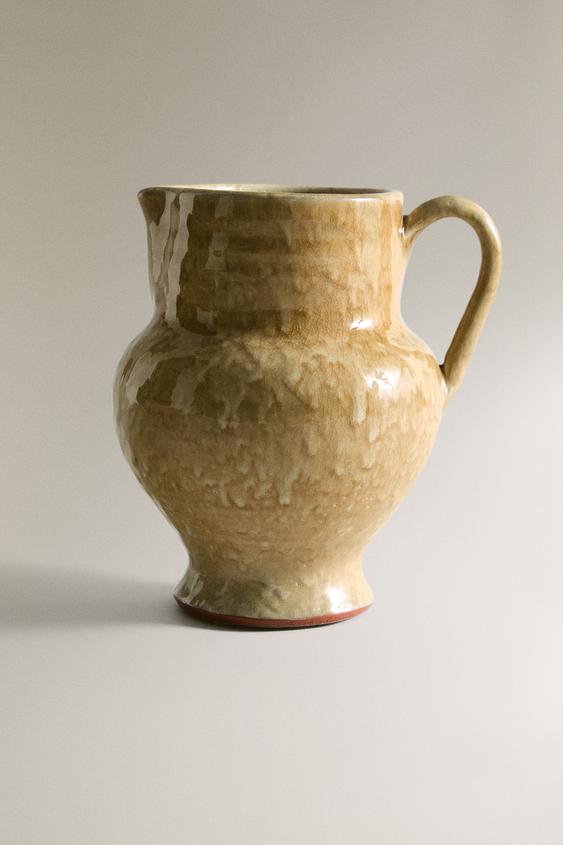 JARRA DECORATIVA DE TERRACOTA - Areia da Zara - Imagem 0