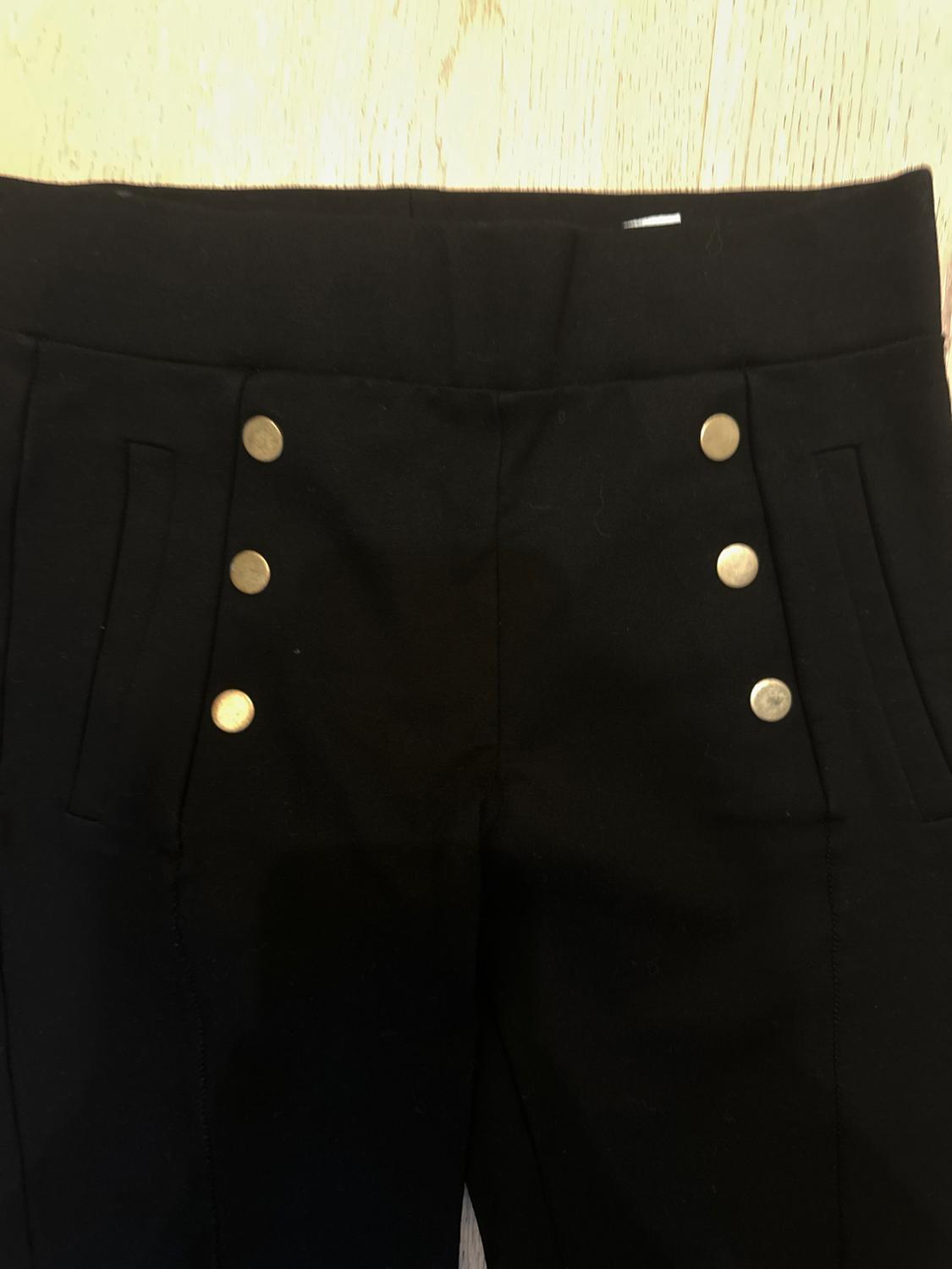 LEGGINGS WITH GOLD BUTTONS - Image 2