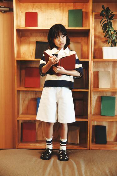 스트라이프 폴로셔츠 - Zara 스트라이프