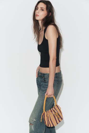 MINI BOLSO DE HOMBRO CUENTAS - Multicolor de Zara - Imagen 0