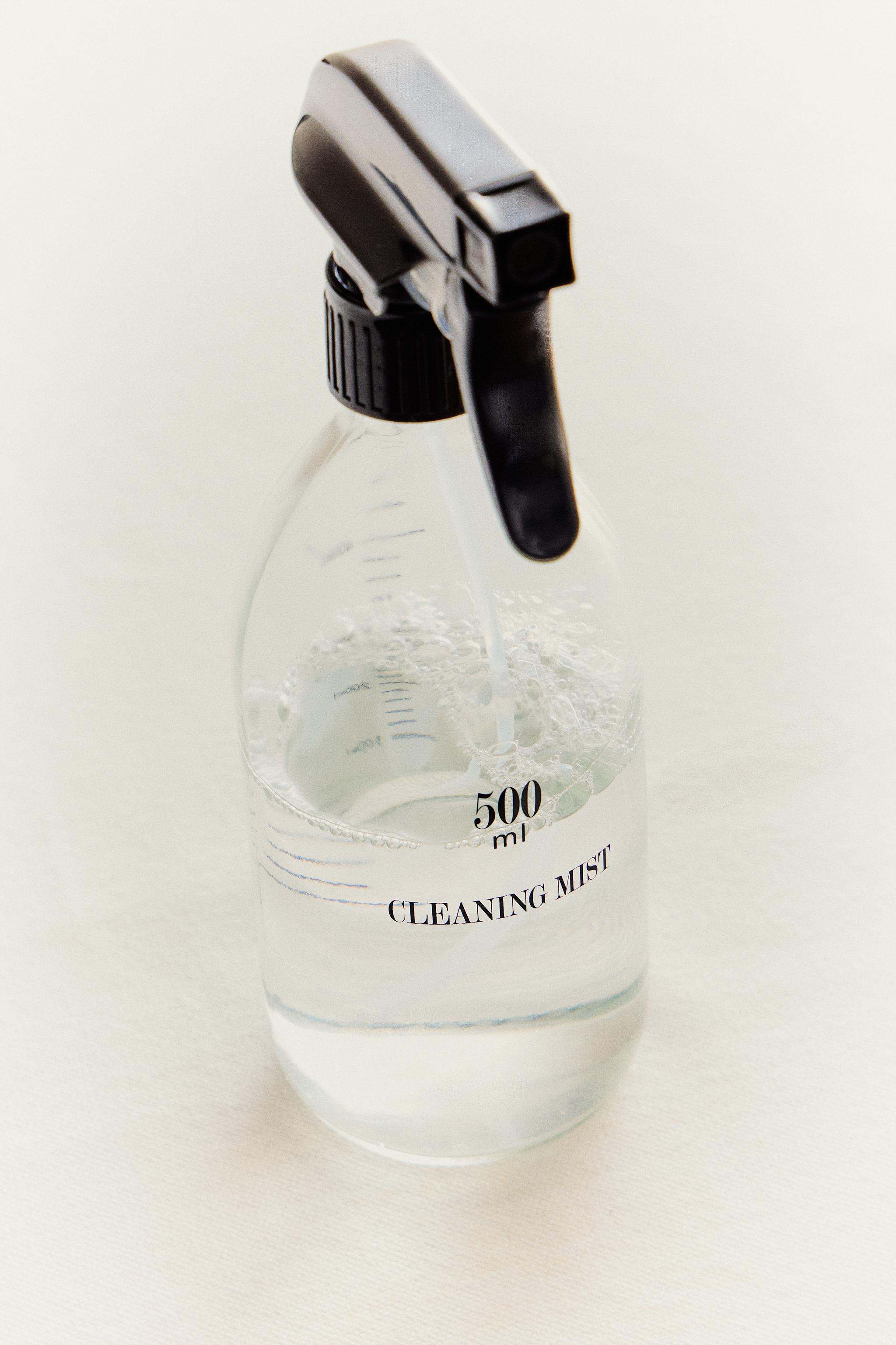 目盛り付きガラススプレーボトル (500ML) - クリスタルホワイト | ZARA