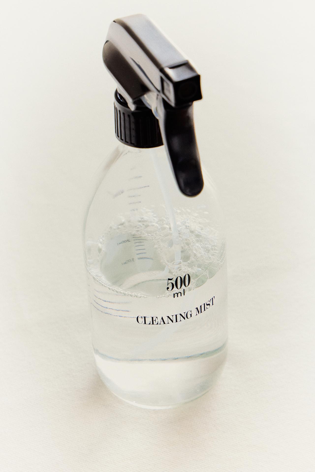 (500 ML) REFILLABLE MEASURING SPRAY BOTTLE — Glass