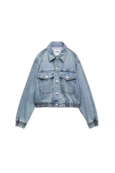 CROPPED DENIM JACKET