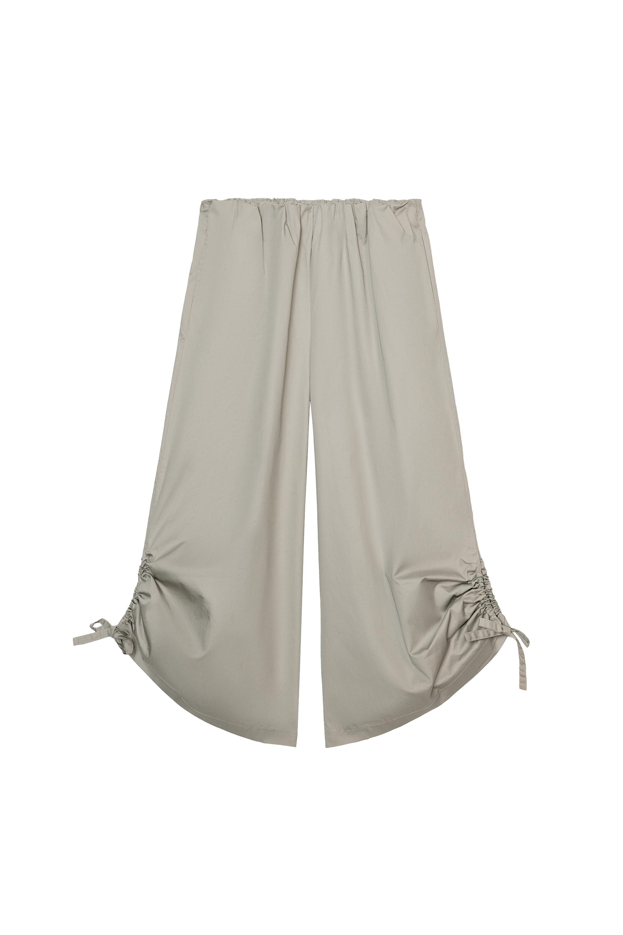 CULOTTES WITH ADJUSTABLE HEM