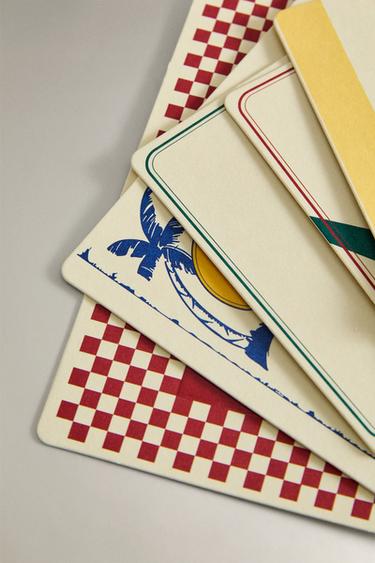 TRAVEL POSTCARD SET (SET OF 5) - Multicoloured by Zara - Image 1