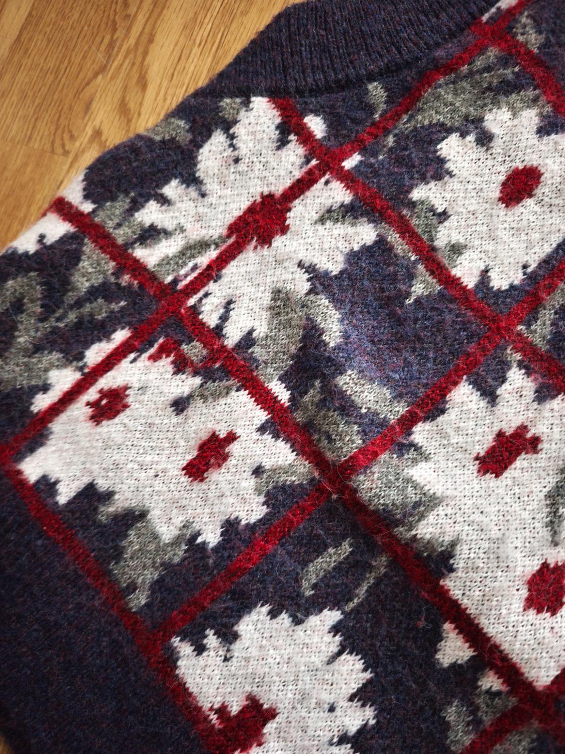 FLORAL KNIT VEST - Image 3