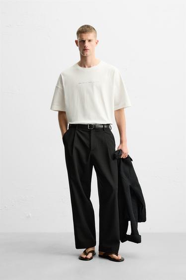 RAISED PATCH T-SHIRT - White by Zara