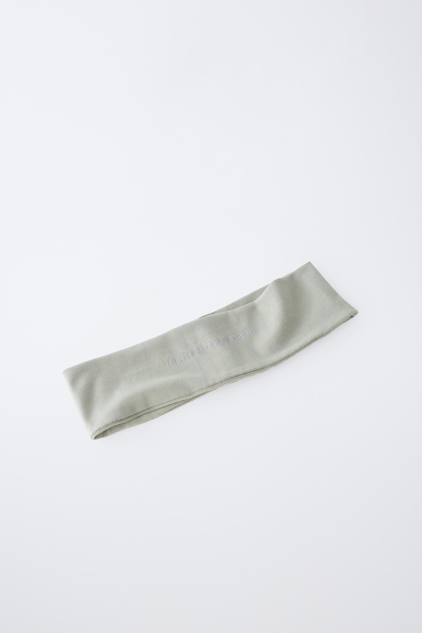 Детские аксессуары для волос Zara 2-PACK Sporty Elastic Headbands, цвет: Коричневый / Зелёный — фото 3