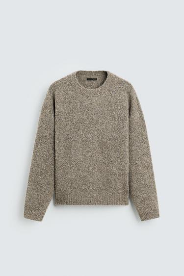 SUÉTER COM TEXTURA BOUCLÉ - Pedra da Zara