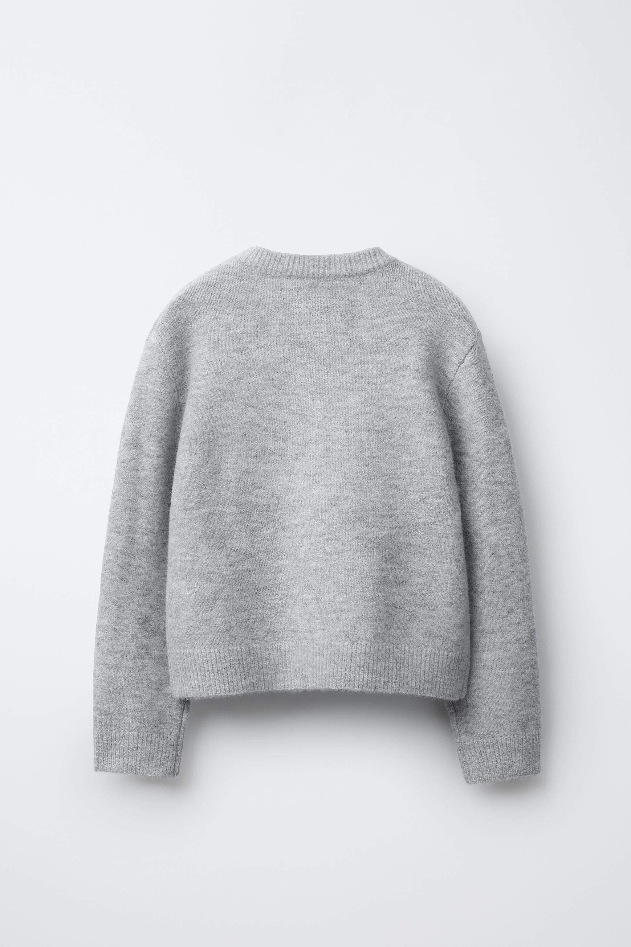 カーン CHAMPION ® X ZARA パッチ付きニットカーディガン - ピンク