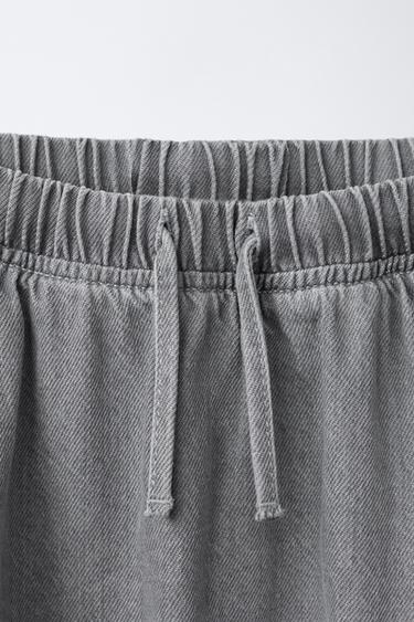 Zara SKATER SKORT - Gray