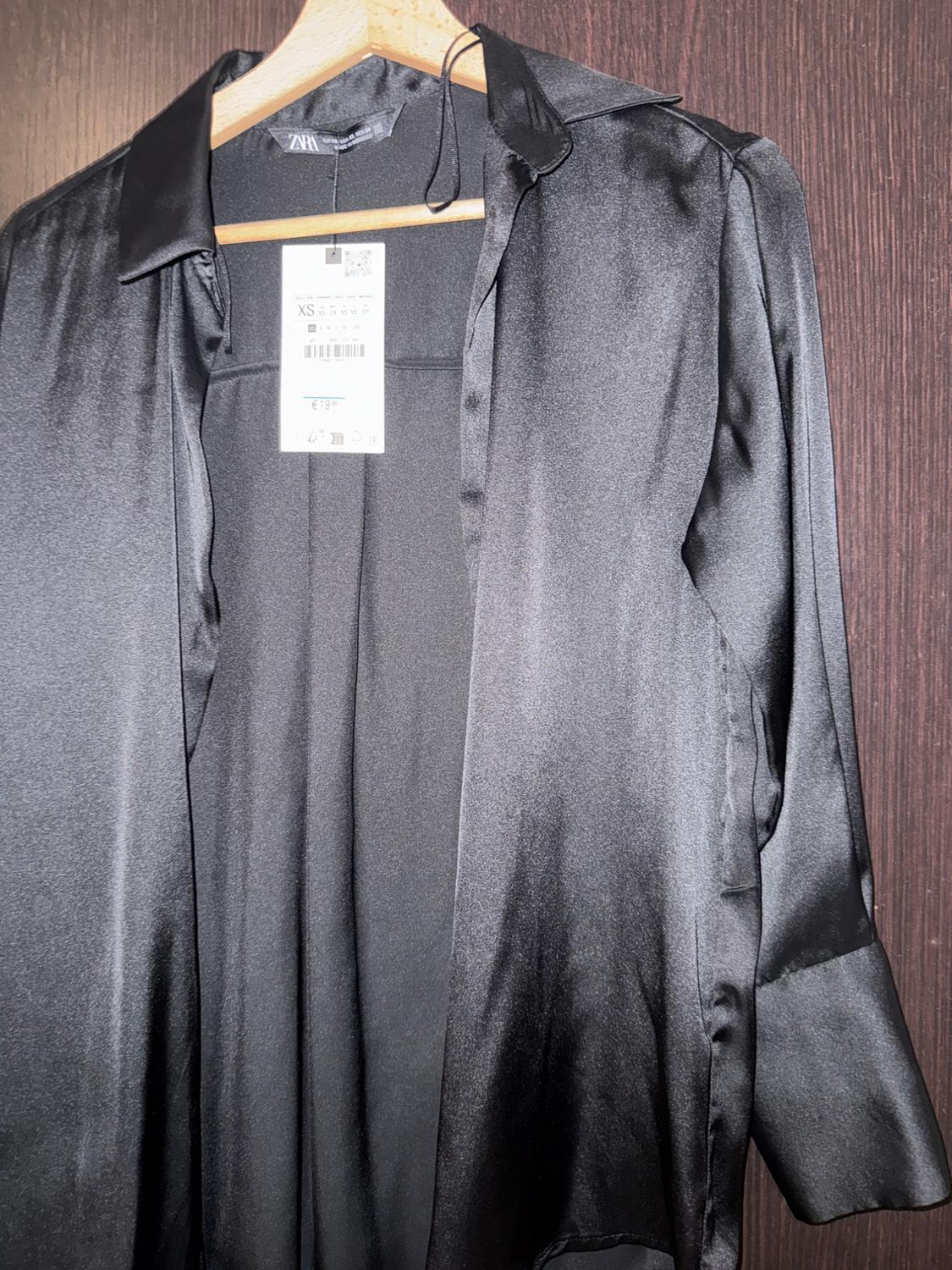 FLOWING SATIN SHIRT - Image 2