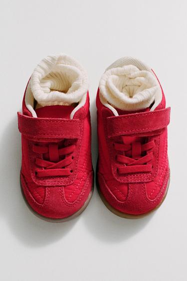 BASKET RÉTRO BAREFOOT - Rouge de Zara