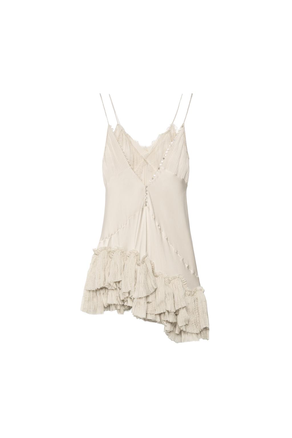 ASYMMETRIC RUFFLED DRESS - THE ITEM - image 4