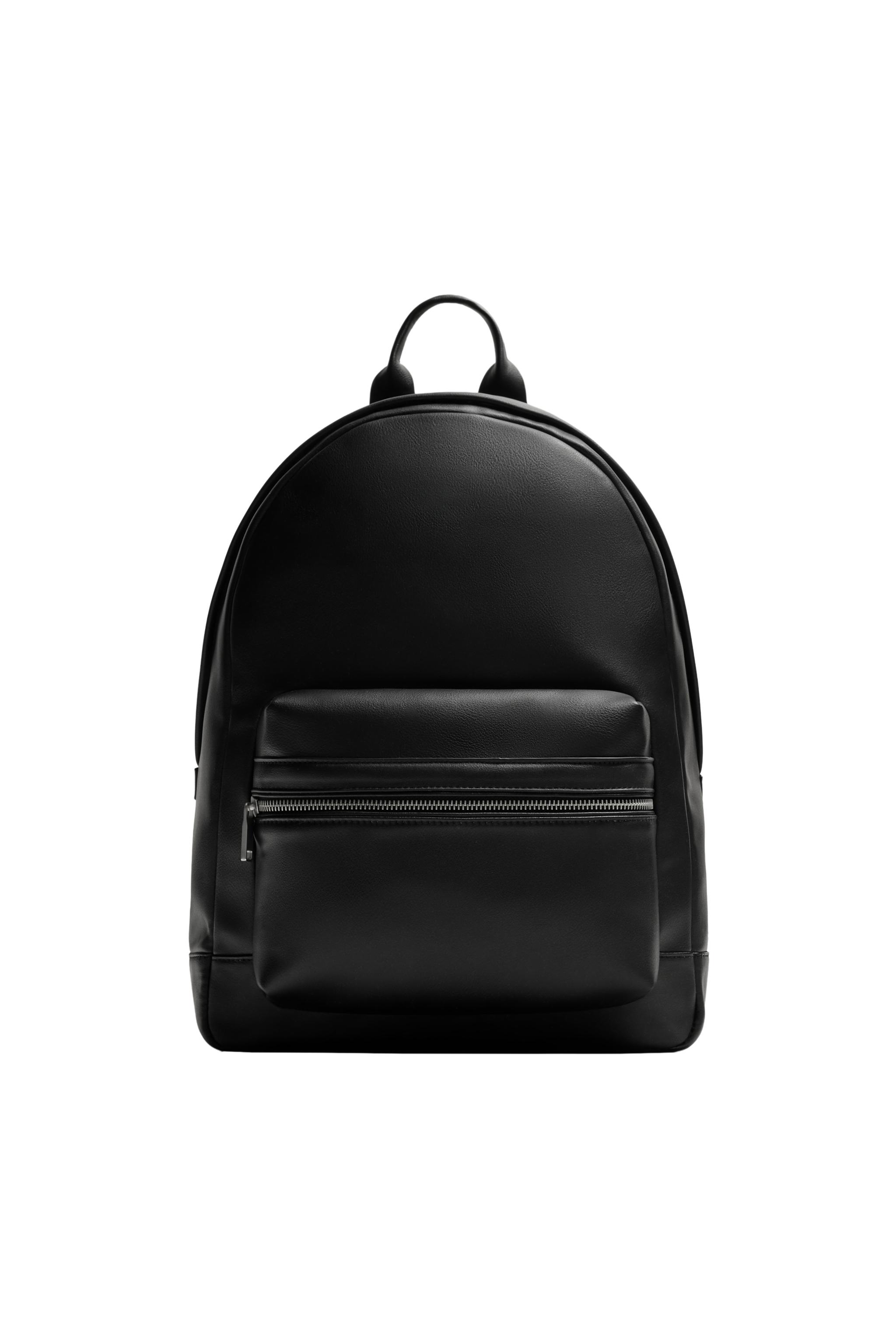 TEXTURED BACKPACK - Black | ZARA United States