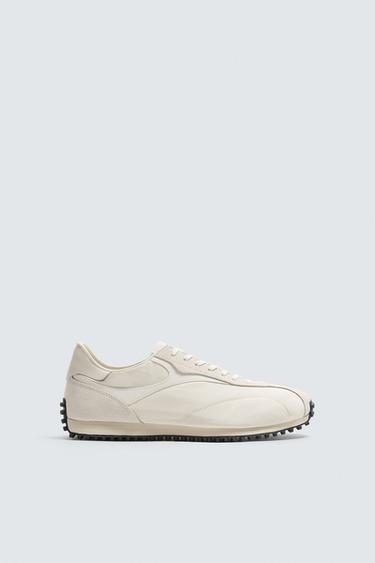NYLON LIMITED EDITION SNEAKERS - Gebroken wit van Zara