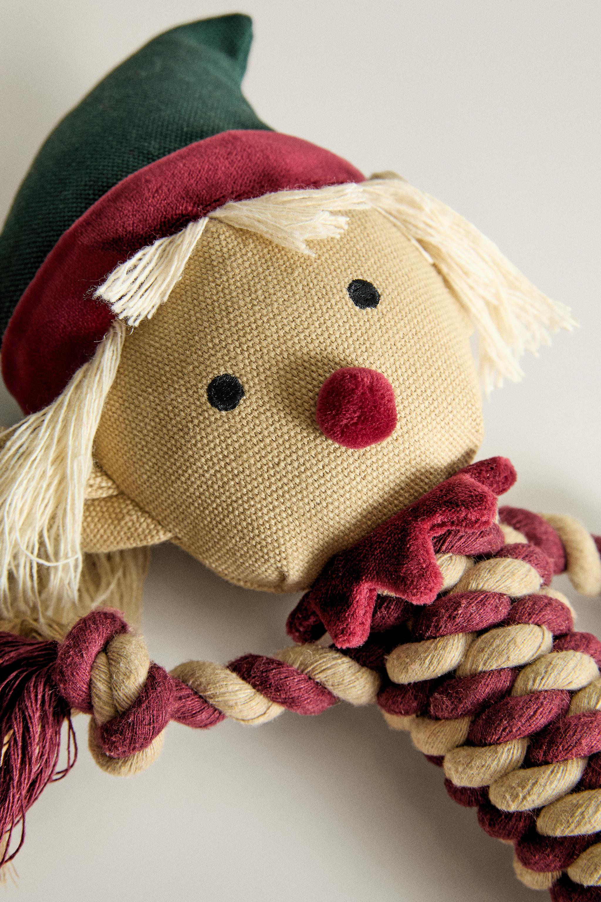 CHRISTMAS ELF PET TOY