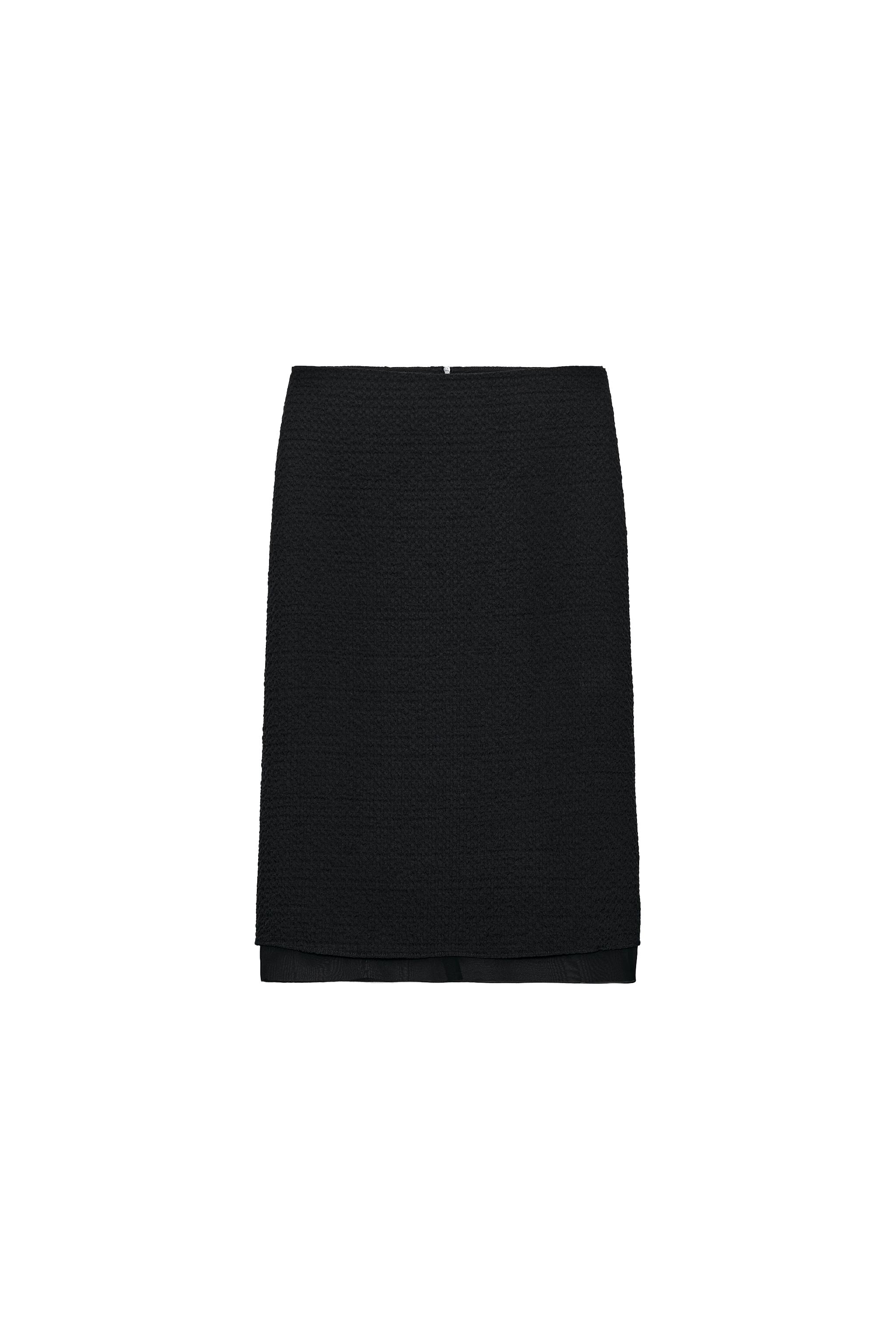FALDA MIDI COMBINADA