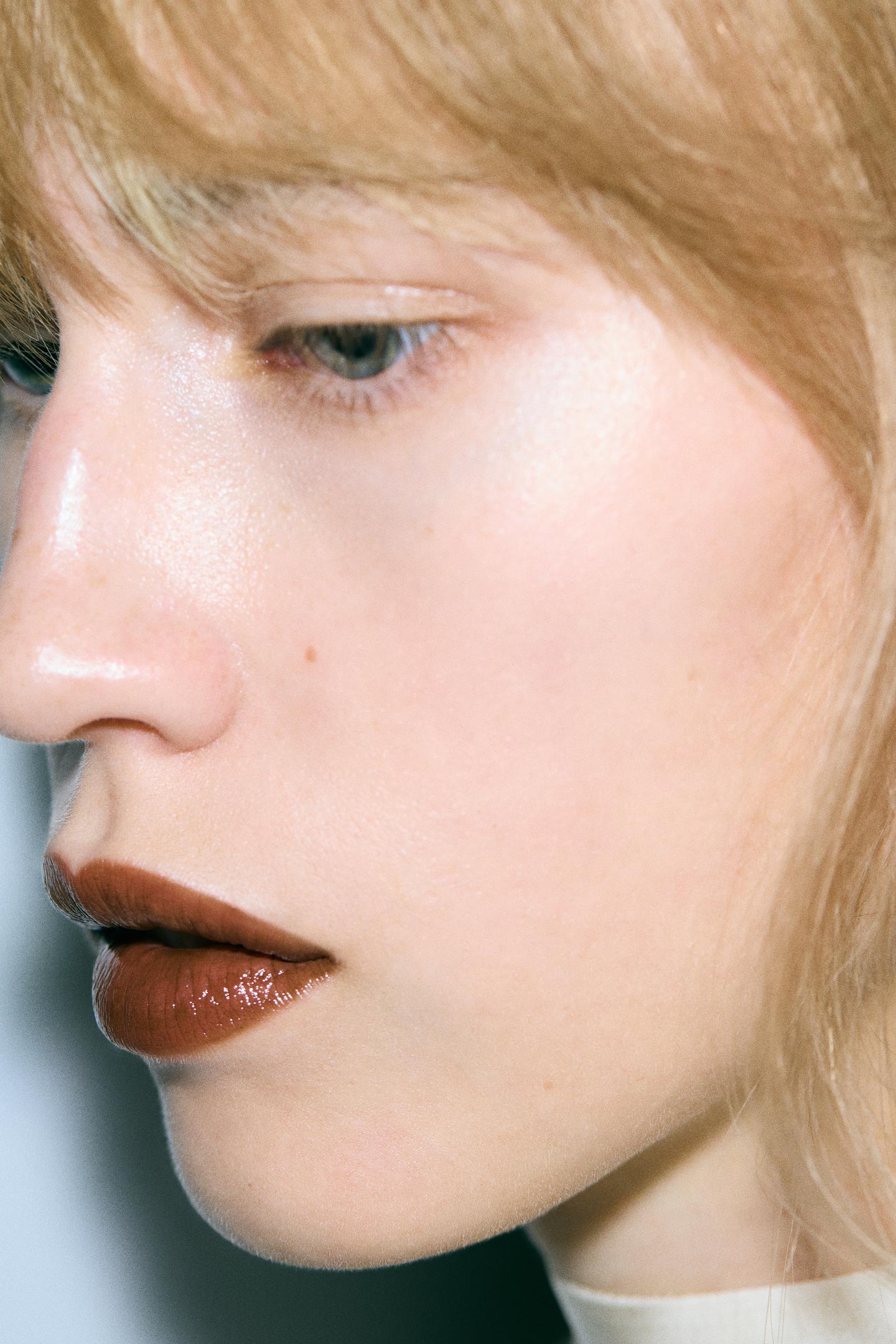 Zara Lip Oil Cocoa Sunset, цвет: Коричневый — фото 3