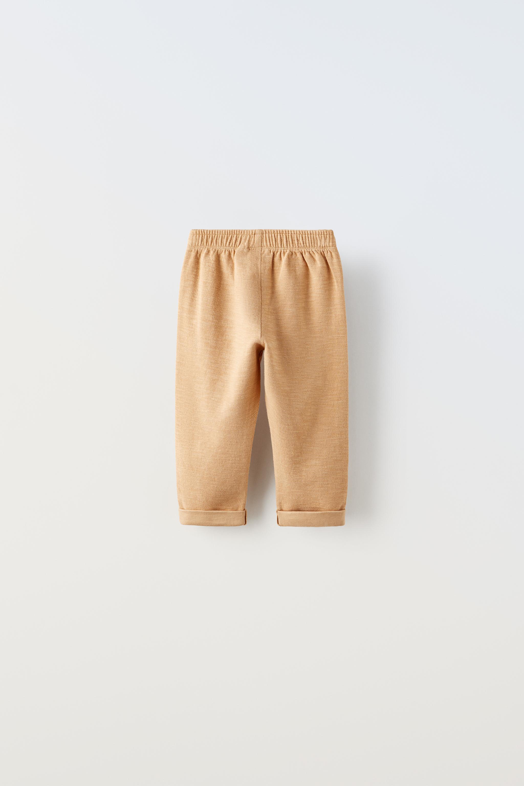 SOFT TOUCH RIBBED PANTS - Gray marl
