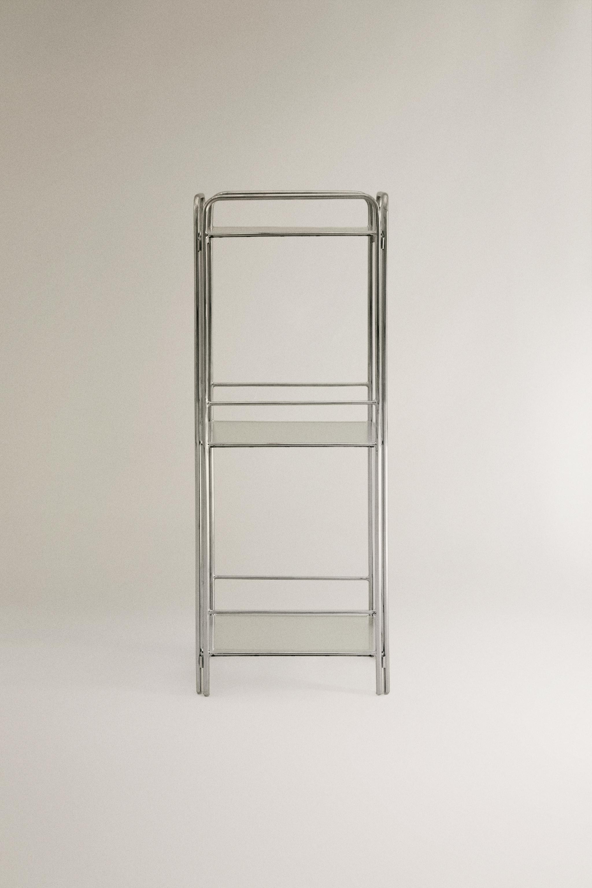 STEEL AND GLASS STORAGE UNIT - Gray | ZARA United States