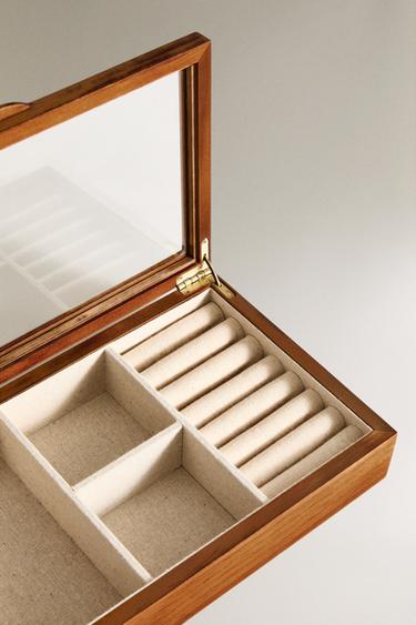 BOÎTE À BIJOUX BOIS - Marron de Zara - Image 2