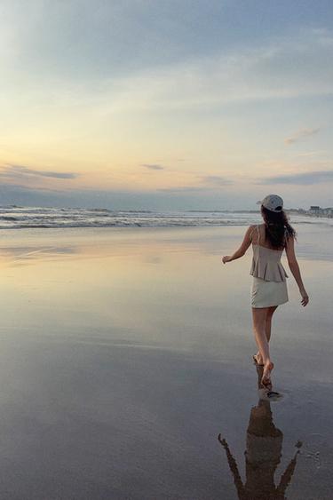 PEPLUM STRAPPY TOP - Beige by Zara - Image 2