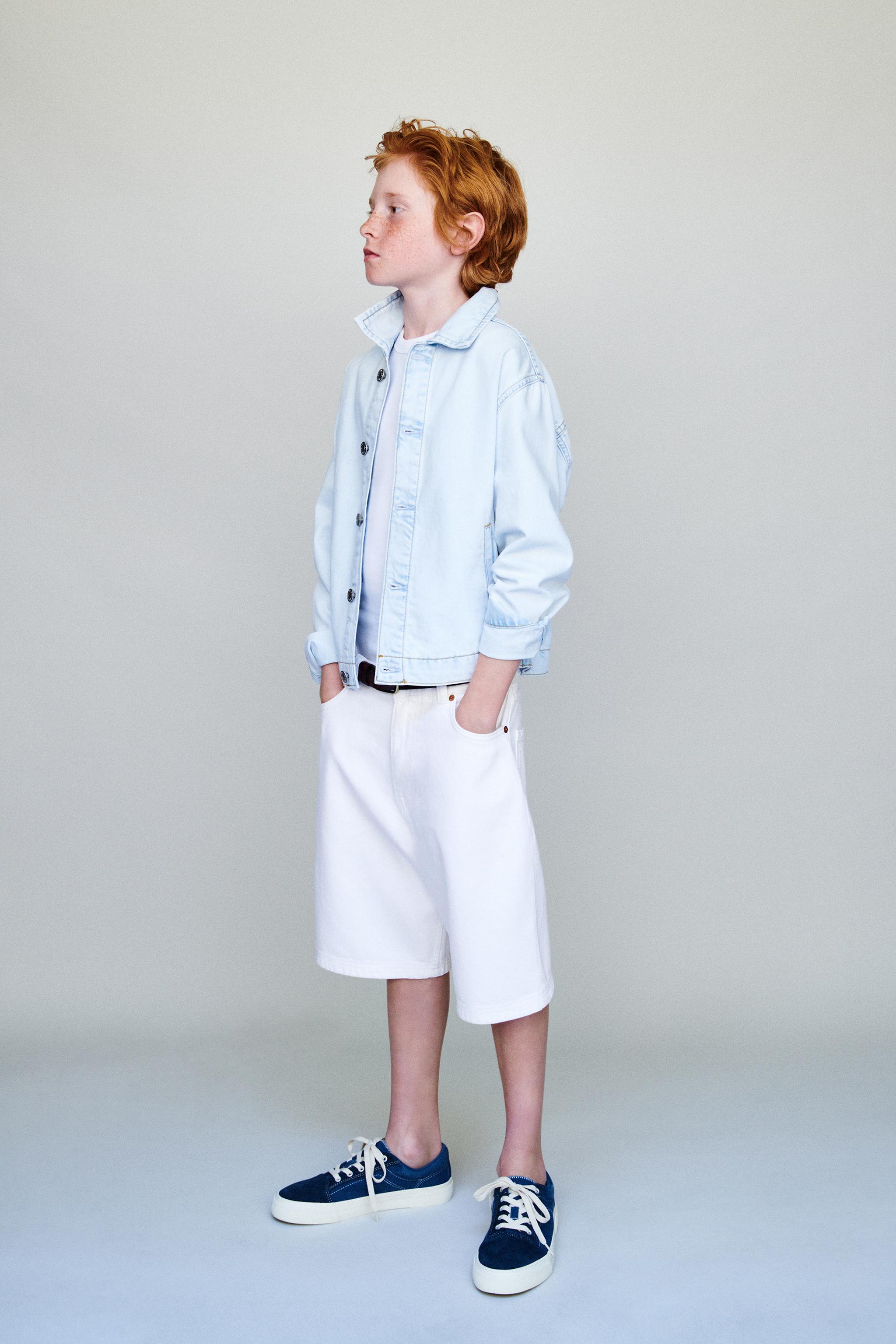 BERMUDA EN JEAN RELAXED BAGGY