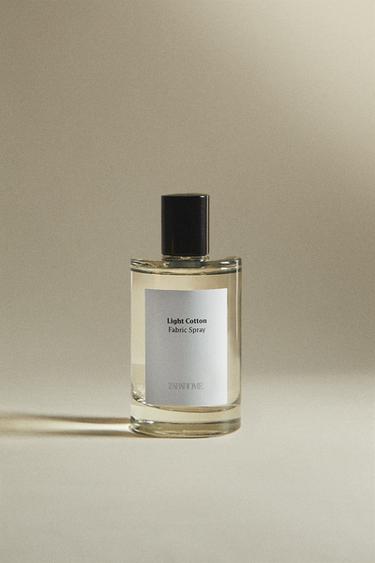(100 ML) LIGHT COTTON FABRIC FRESHENER SPRAY - white by Zara