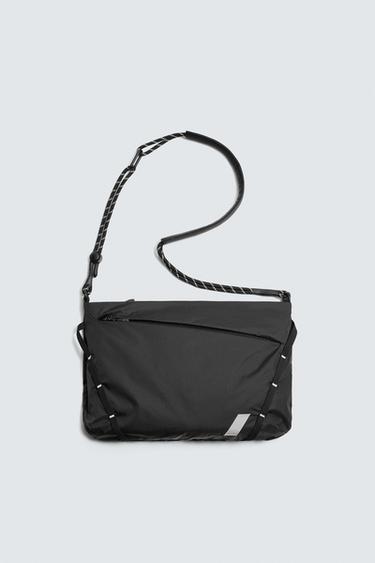 СКЛАДНА СПОРТИВНА СУМКА ЧЕРЕЗ ПЛЕЧЕ - Чорний Zara