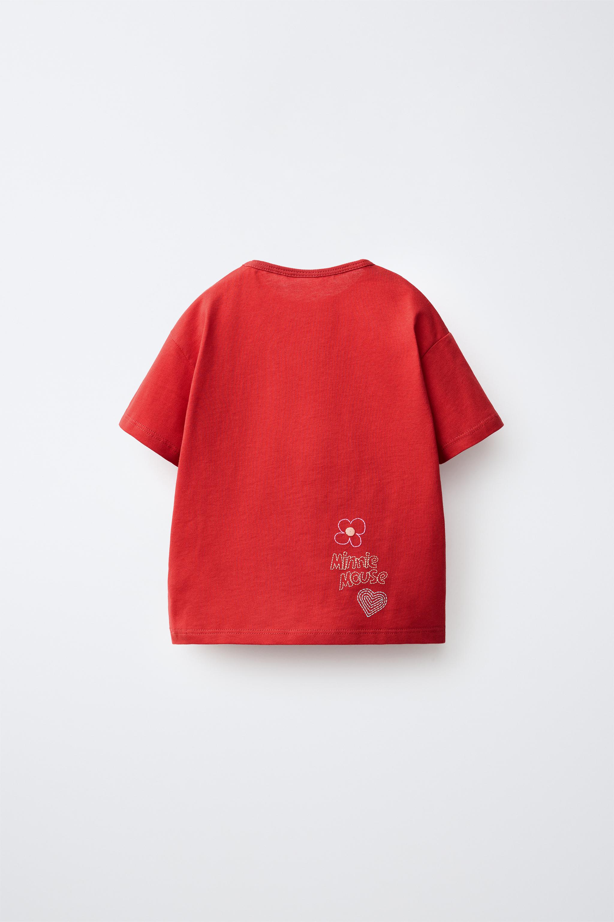 Детские футболки Zara MINNIE MOUSE © DISNEY T-SHIRT — фото 3