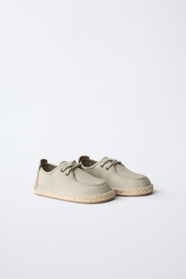 LACE-UP ESPADRILLES LIMITED EDITION - Khaki Green by Zara - Image 1