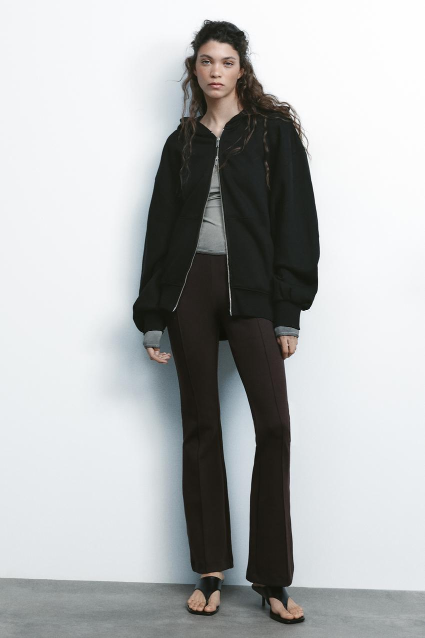 INTERLOCK FLARE PANTS