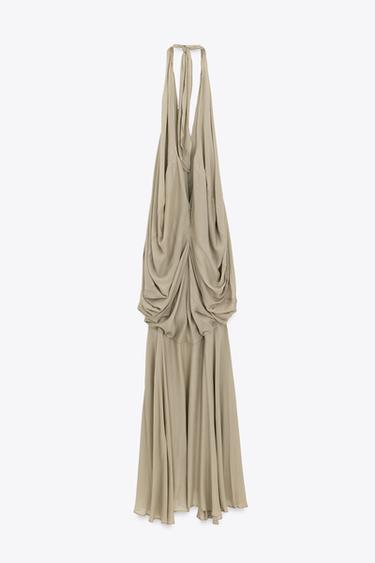 ROBE LONGUE HALTER VOLUME LIMITED EDITION - Pierre de Zara - Image 3
