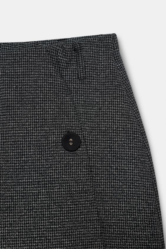 PANTALON BARREL - Gris foncé de Zara - Image 9