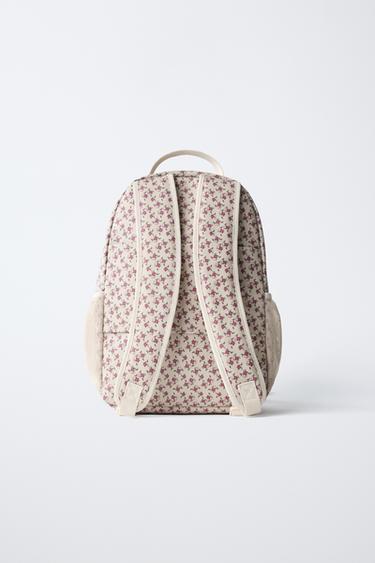 SAC À DOS À FLEURS - Grenat de Zara - Image 4
