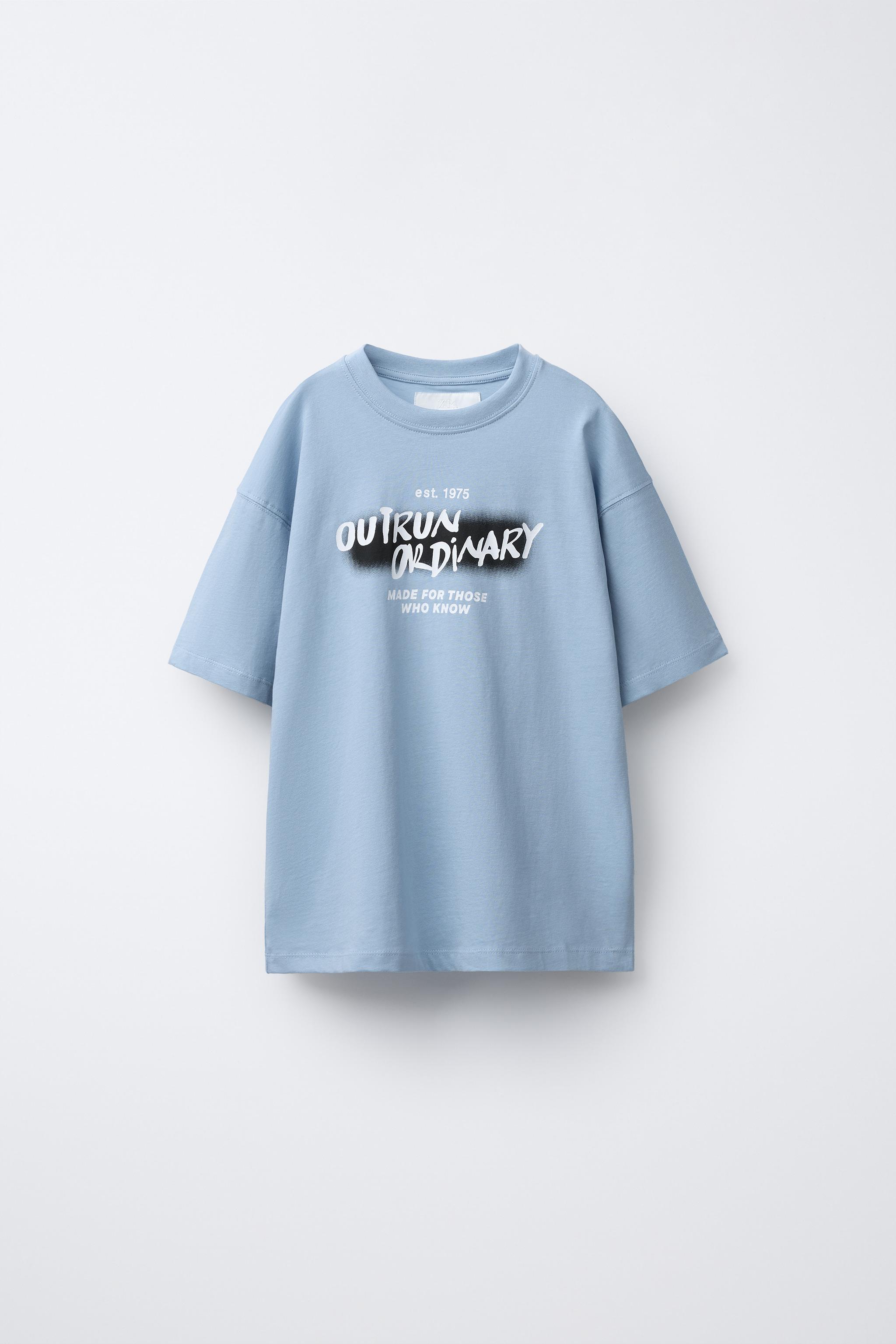 GRAFFITI PRINT T-SHIRT - White | ZARA South Africa