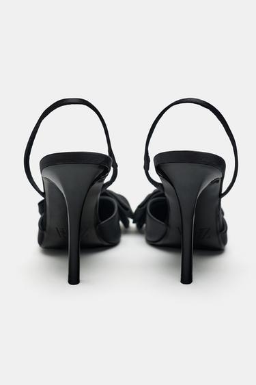 BOW HEEL SHOES - Black by Zara - Image 7