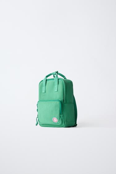 MONOCOLOR BACKPACK — Green 2