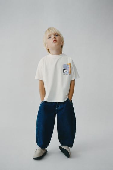 CAMISETA ESTAMPADA - Crudo de Zara - Imagen 0