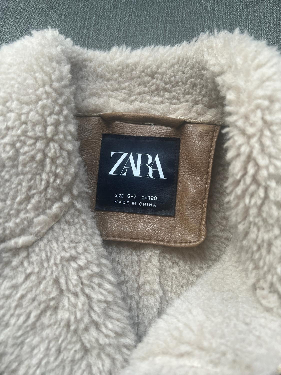 DOUBLE-FACED FAUX SHEARLING COAT - Image 2