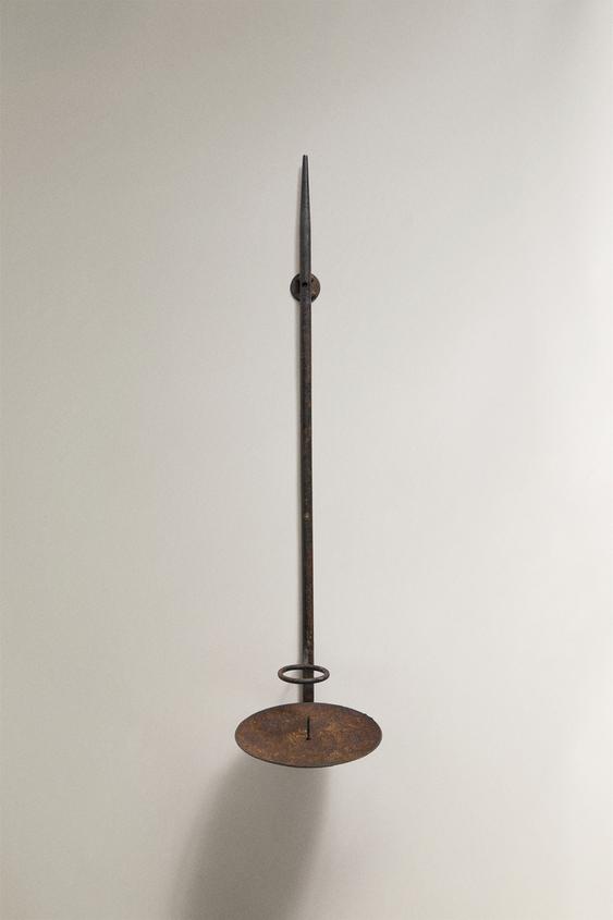 Zara IRON WALL CANDLEHOLDER - 鏽蝕 - 圖片 0